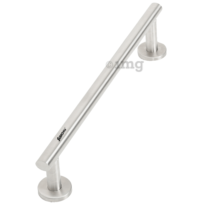 Simon's Flexy 304 Stainless Steel Grab Bar for Bathroom and Toilet Safety with 2 Legs of 4.5 cm 45cm