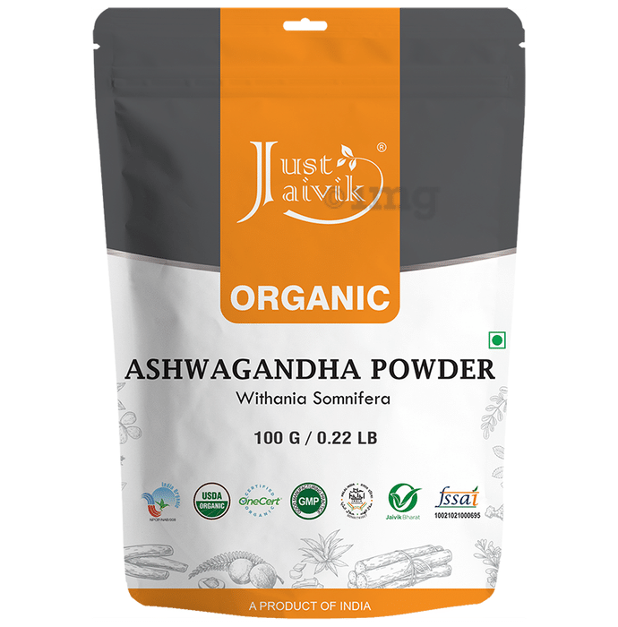 Just Jaivik Organic Ashwagandha Powder