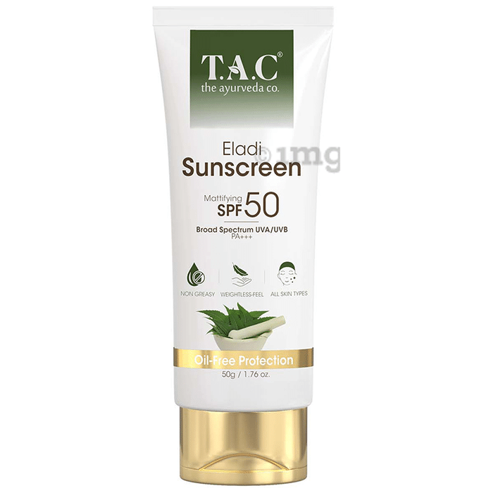 TAC The Ayurveda Co. Eladi Sunscreen SPF 50 PA+++