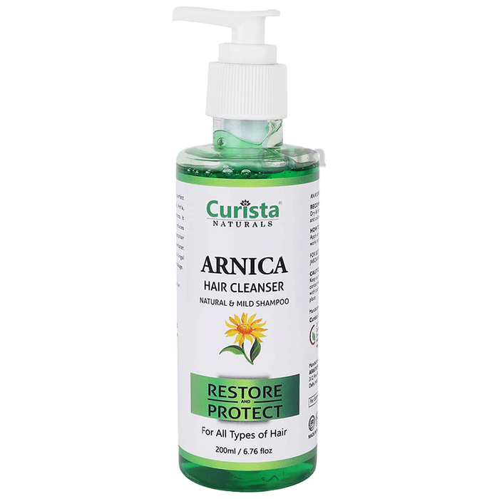 Curista Naturals Arnica Hair Cleanser Natural & Mild Shampoo