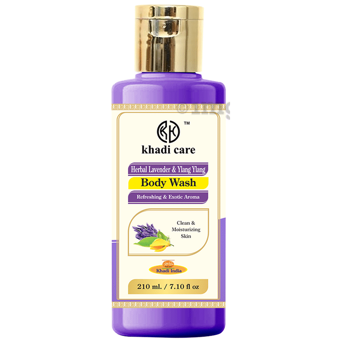 Khadi Care Herbal Lavender and Ylang Ylang Body Wash