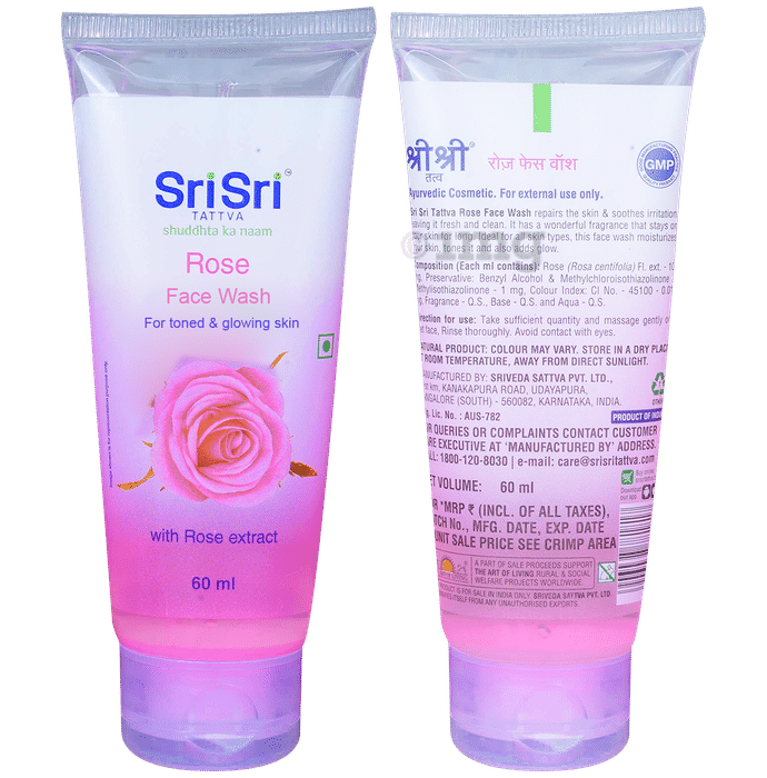 Sri Sri Tattva Rose Face Wash