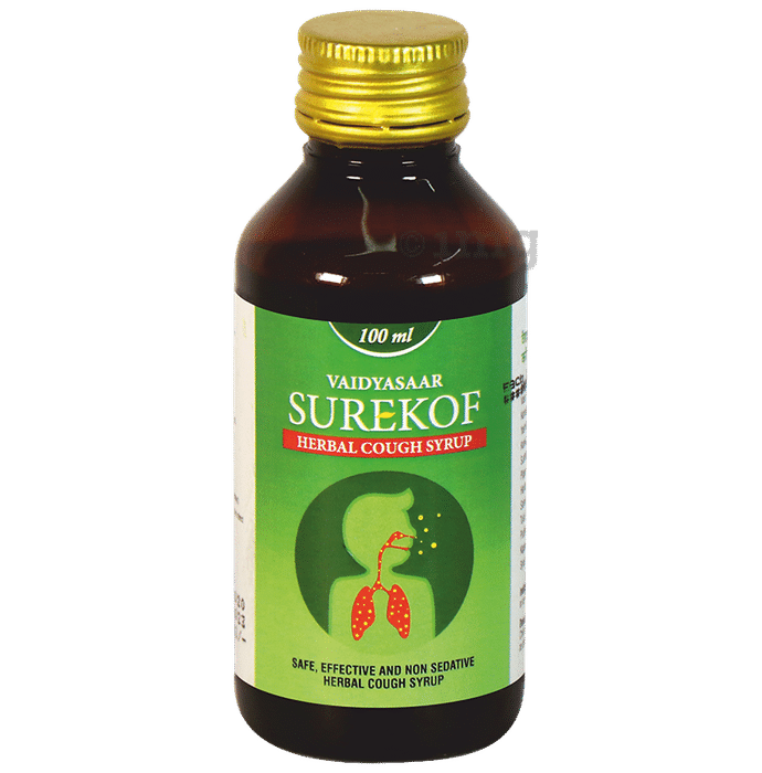 Vaidyasaar Surekof Herbal Cough Syrup