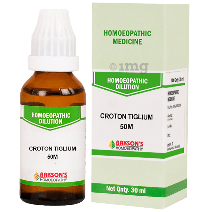 Bakson's Homeopathy Croton Tiglium Dilution 50M