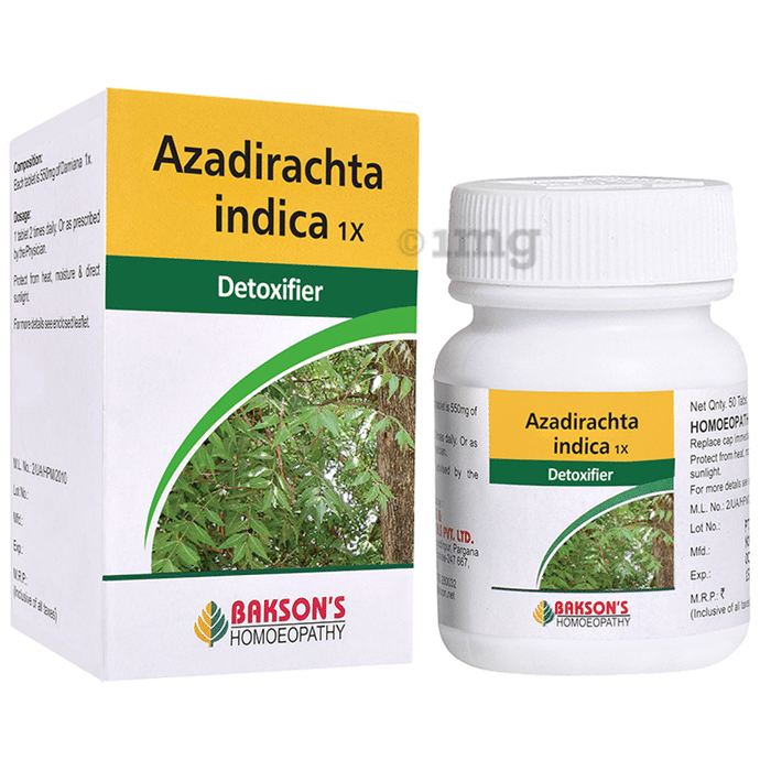 Bakson's Homeopathy Azadirachta Indica 1X