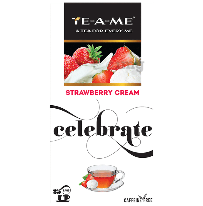 TE-A-ME Strawberry Cream Infusion Bag (2gm Each)