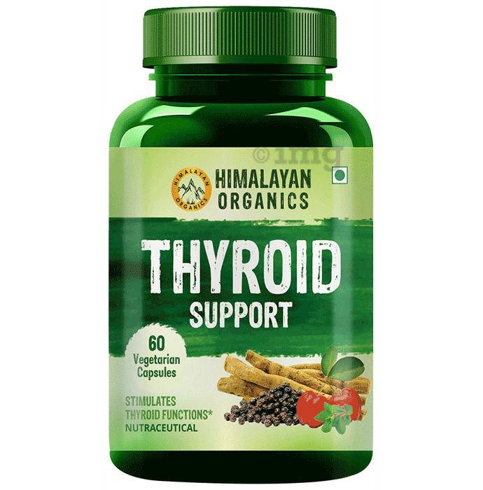 Himalayan Organics Thyroid Support Vegetarian Capsule