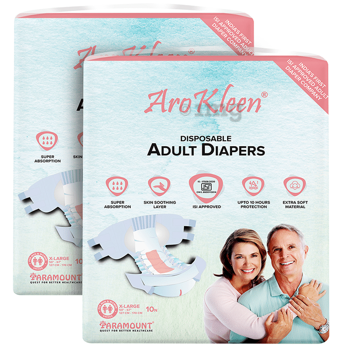 Arokleen Disposable Adult Diaper (10 Each) XL