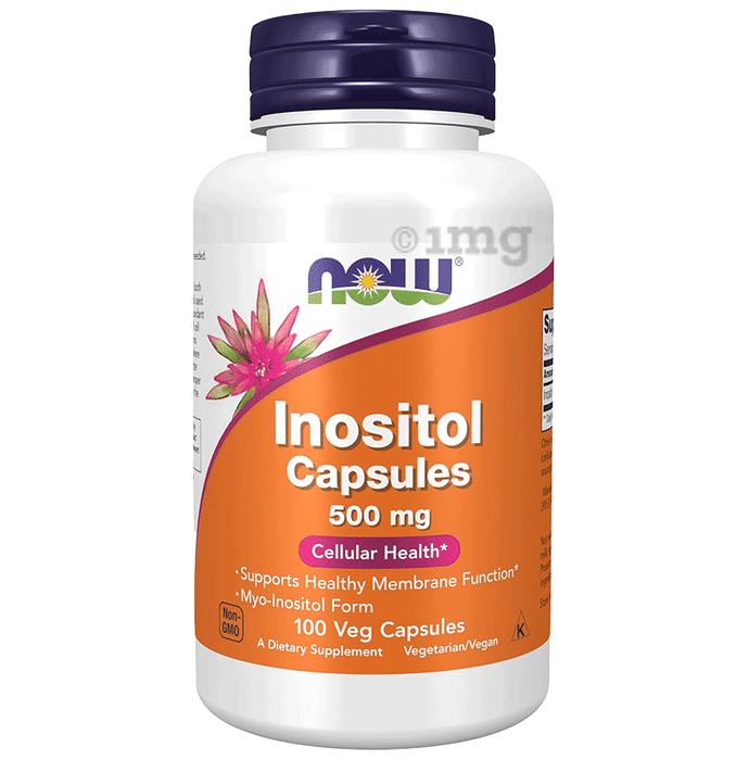 Now Foods Inositol 500mg Capsule