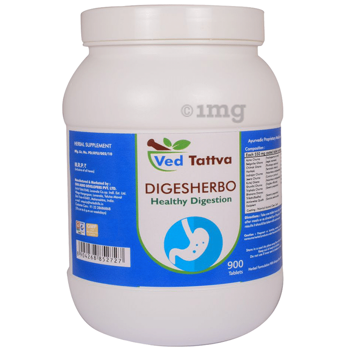 Ved Tattva digesherbo Healthy Digestion Tablet