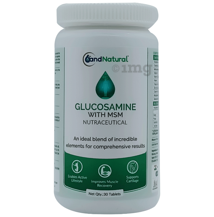 6th and Natural Glucosamine with MSM Tablet