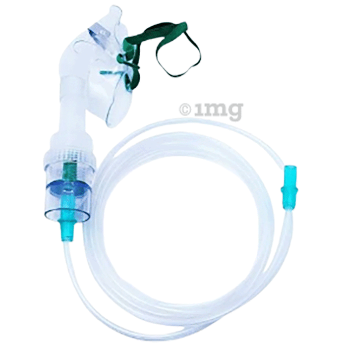 Lifeline Nebulizer Mask Kit and Pipe Set with Medicine Cup for Adult