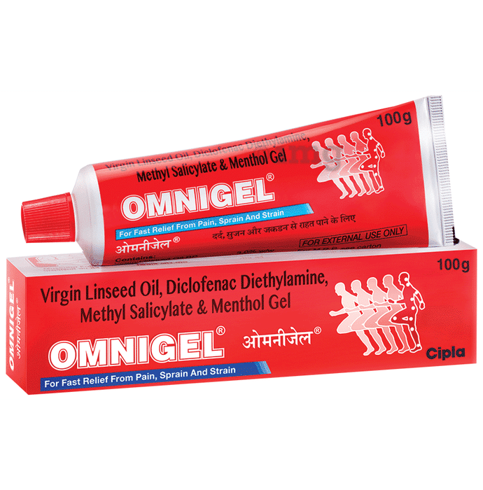 Omnigel for Fast Relief From Pain Sprain and Strain
