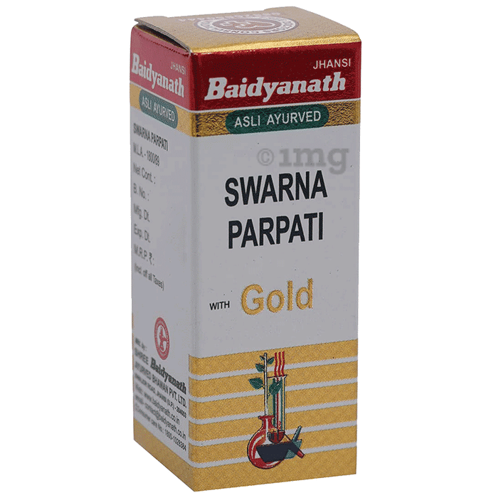 Baidyanath (Jhansi) Swarna Parpati with Gold (1gm Each)