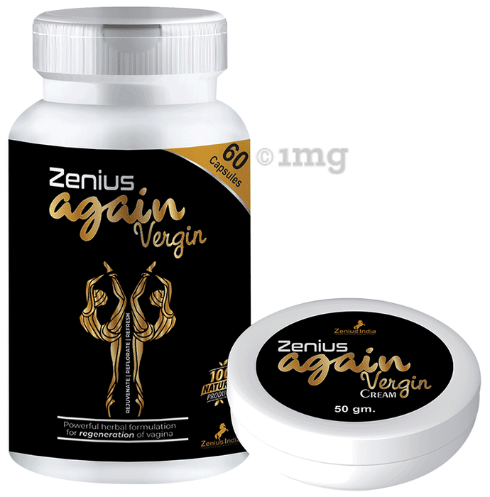 Zenius Again Vergin Kit for Women Sexual Mood Enhance With Vaginal Tightening Cream