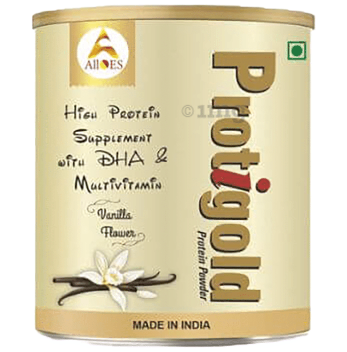 Alloes Protigold Protein Powder Vanilla