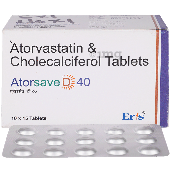 Atorsave D 40 Tablet