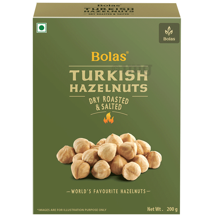 Bolas Turkish Hazelnuts Dry Roasted & Salted
