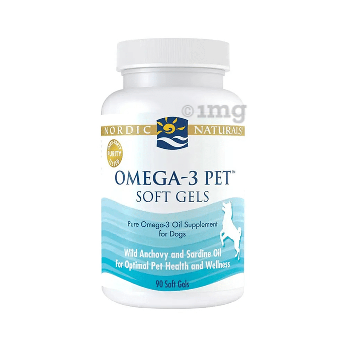 Nordic Naturals Omega-3 Pet Softgel for Optimal Pet Health and Wellness