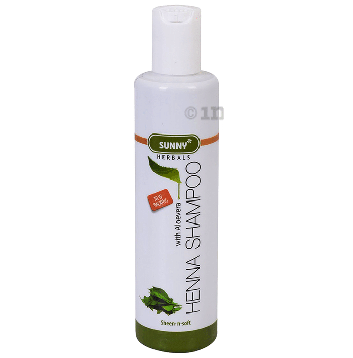 Sunny Herbals Henna Shampoo with Aloevera