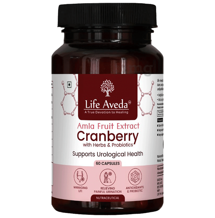 Life Aveda Amla Fruit Extract Cranberry Capsule