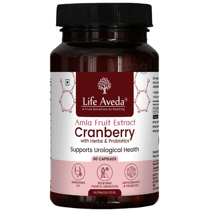 Life Aveda Amla Fruit Extract Cranberry Capsule