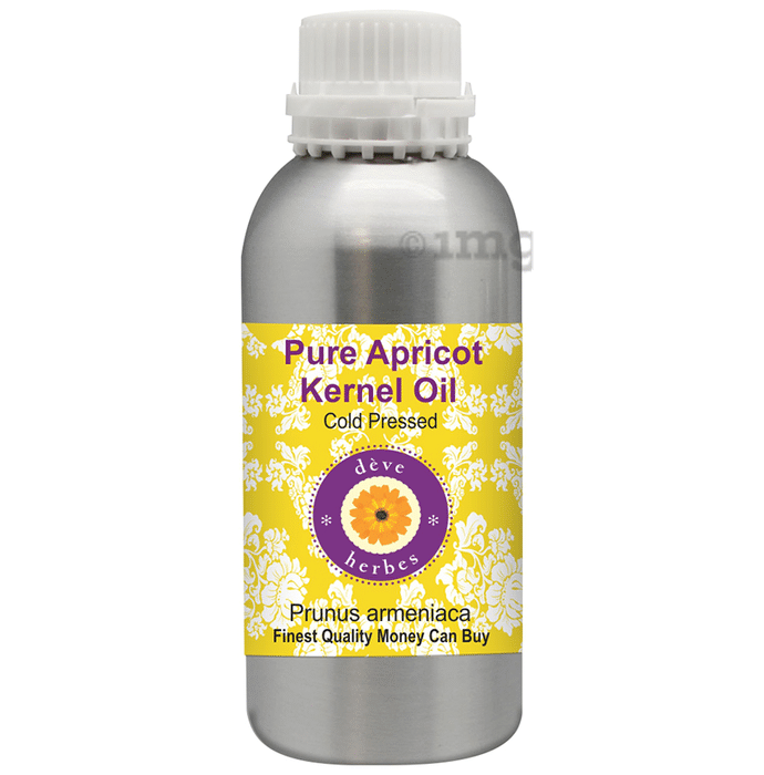 Deve Herbes Pure Apricot Kernel/Prunus Armeniaca Cold Pressed Oil