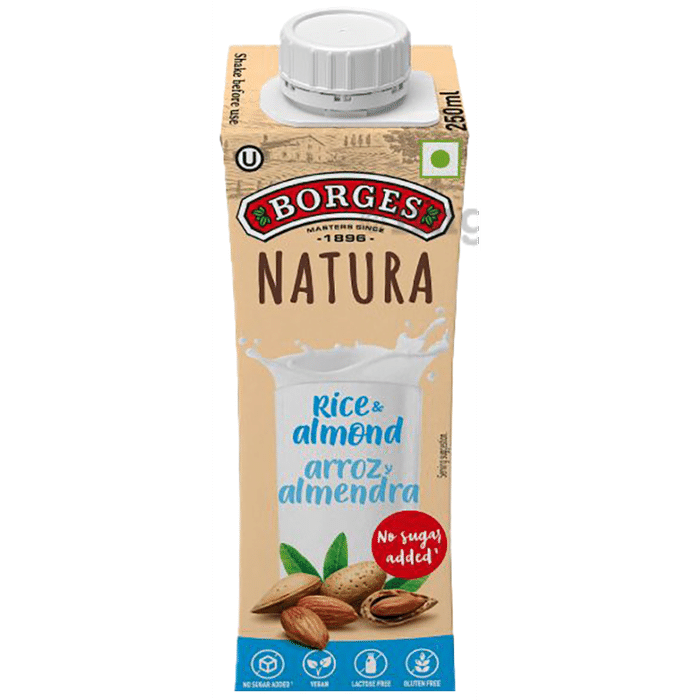Borges Nutra Rice and Almond Drink No Added Sugar