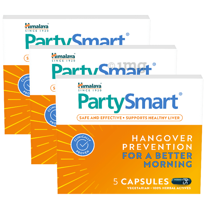 Himalaya PartySmart Capsule (5 Each)