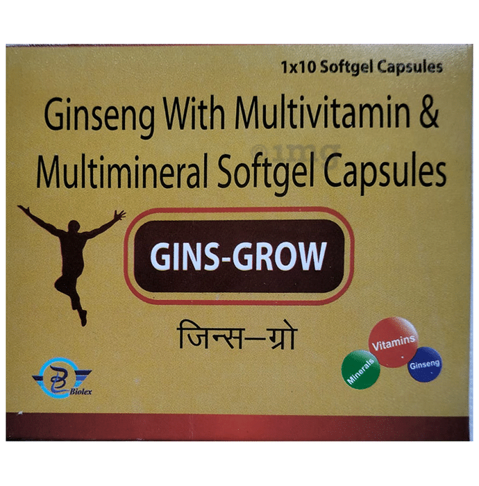 Gins-Grow Softgel Capsule