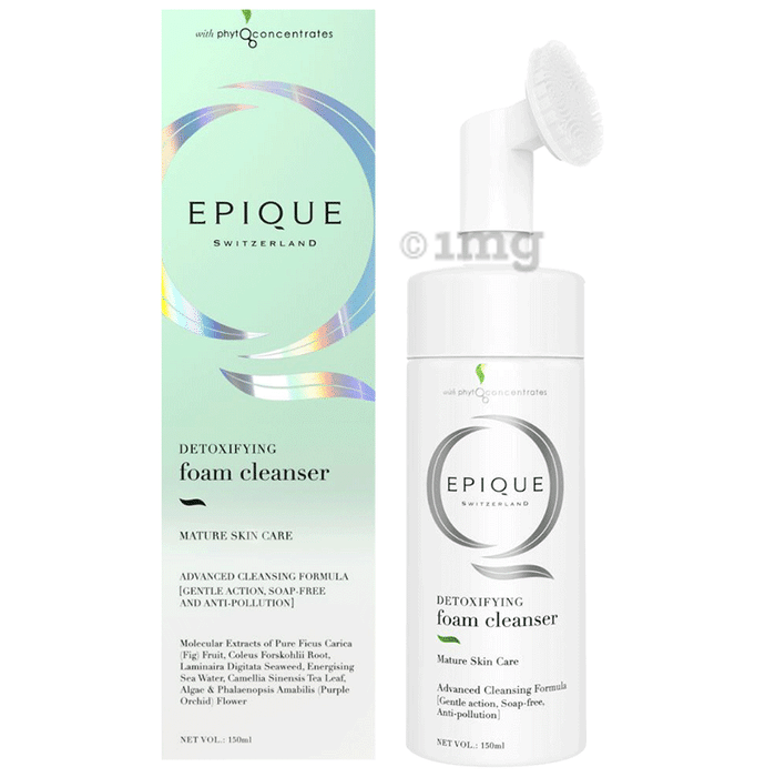 Epique Detoxifying Foam Cleanser Advanced Cleansing Formula | Mature skin care