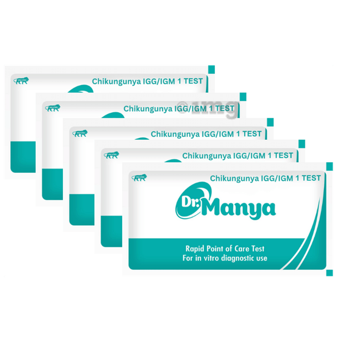 Dr. Manya Chikungunya IGG/IGM Test Kit