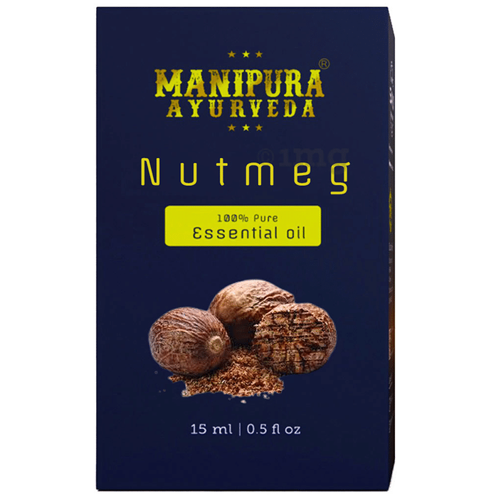 Manipura Ayurveda  100% Pure Essentialb Oil Nutmeg