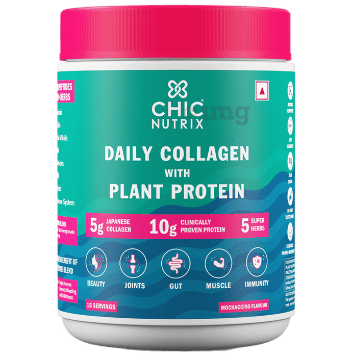 Chicnutrix Daily Collagen with Plant Protein Mochaccino
