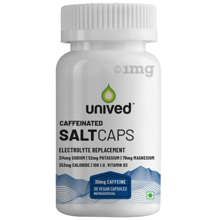 Unived Caffeinated Electrolyte Salt Capsule