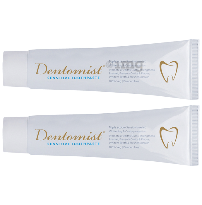 Dentomist Sensitive Toothpaste (50gm Each)