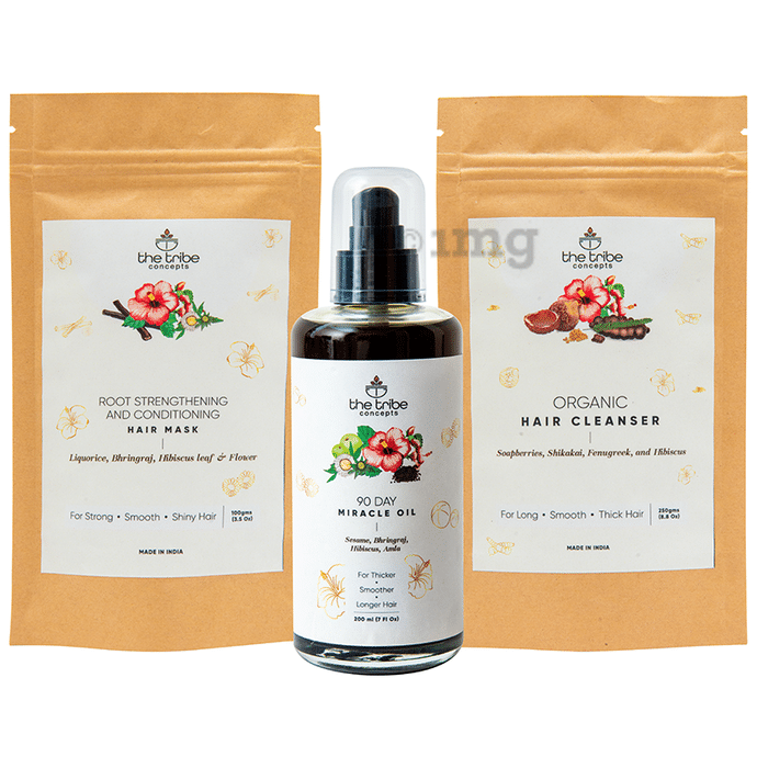 The Tribe Concepts Hair Grow Kit 450gm In Packet