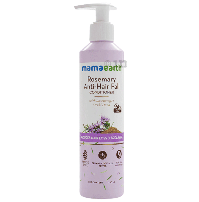 Mamaearth Rosemary Anti-Hairfall Conditioner | For All Hair Types | Paraben & Silicone-Free