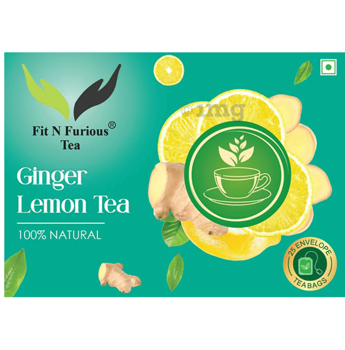 Fit N Furious Tea Ginger Lemon Tea Bag (2gm Each)