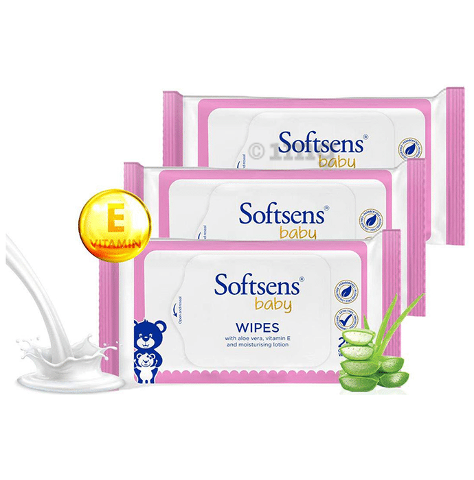 Softsens Baby Cloth Wipe (20 Each)