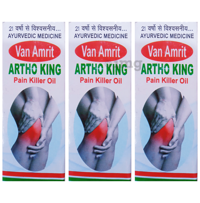 Amrit Navjeevan Artho King Pain Killer Oil(50ml Each)