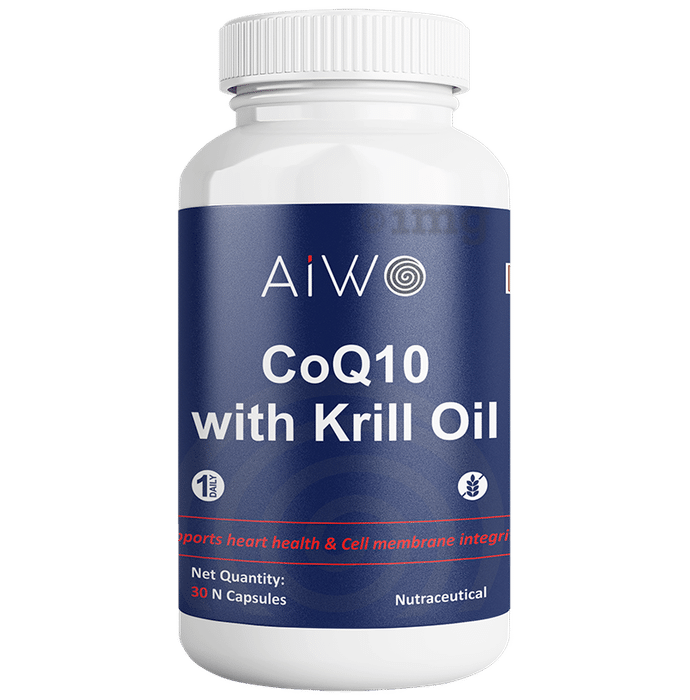 AIWO CoQ10 with Krill Oil Capsule