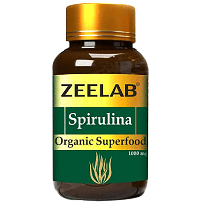 Zeelab Spirulina Organic Superfood Capsule