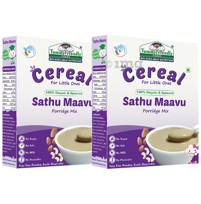 TummyFriendly Foods Sathu Maavu Cereal Porridge Mix (200gm Each)