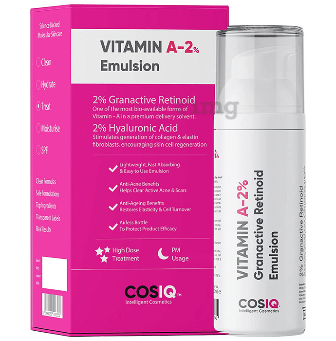 Cosiq Vitamin A 2% Granactive Retinoid Emulsion