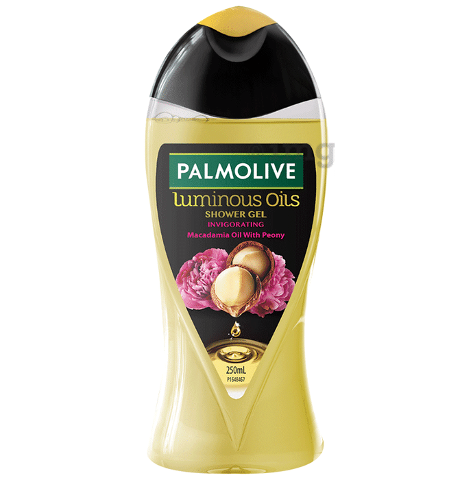 Palmolive Invigorating Macadamia Oils with Peony Luminous Oils Shower Gel