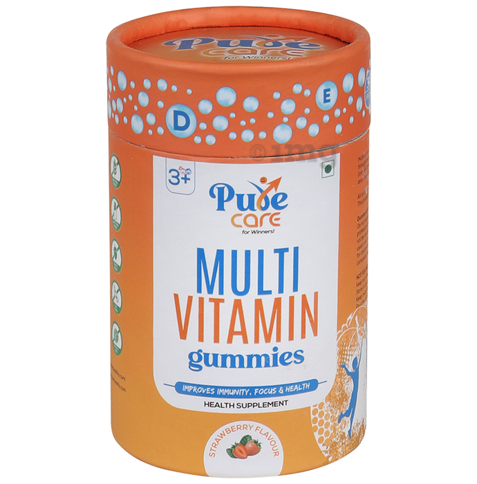 Pure Care Multivitamin Gummies for Kids (30 Each) Strawberry