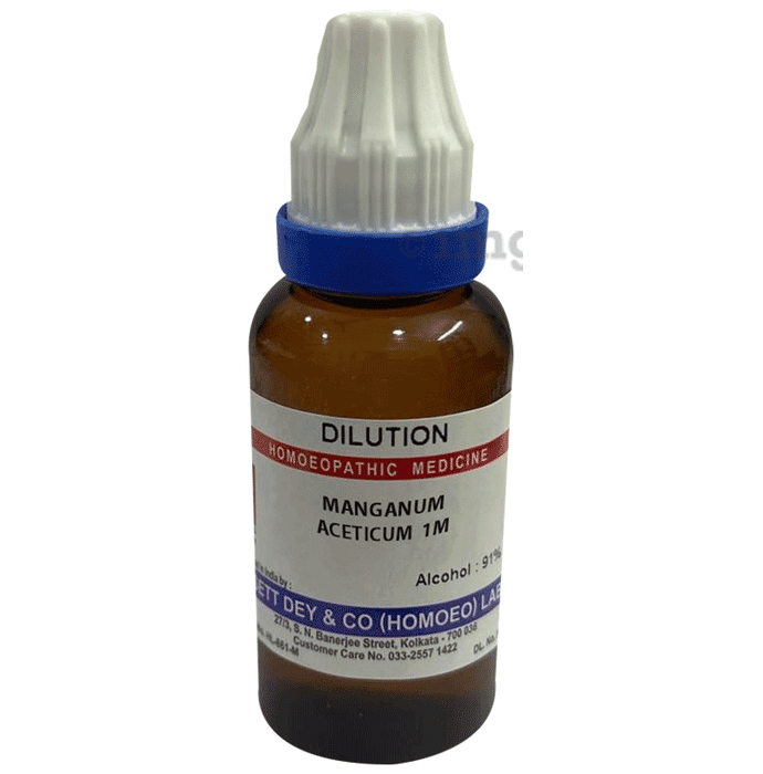 Sett Dey Manganum Aceticum Dilution 1M