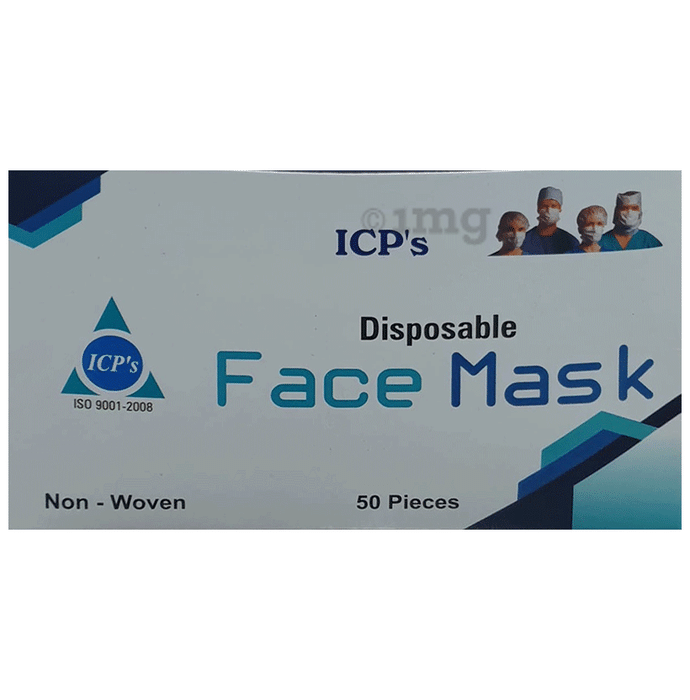 ICP's Disposable Face Mask Black