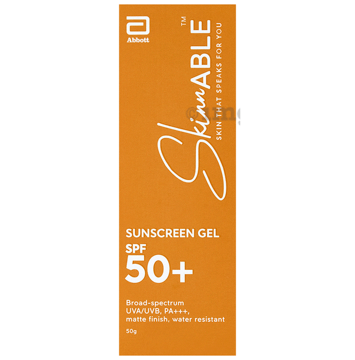 Skinnable Sunscreen Gel SPF 50+